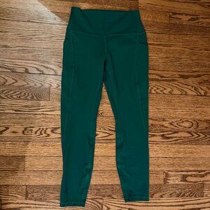 Lululemon Align leggings - kelly green, size 8, 25" inseam